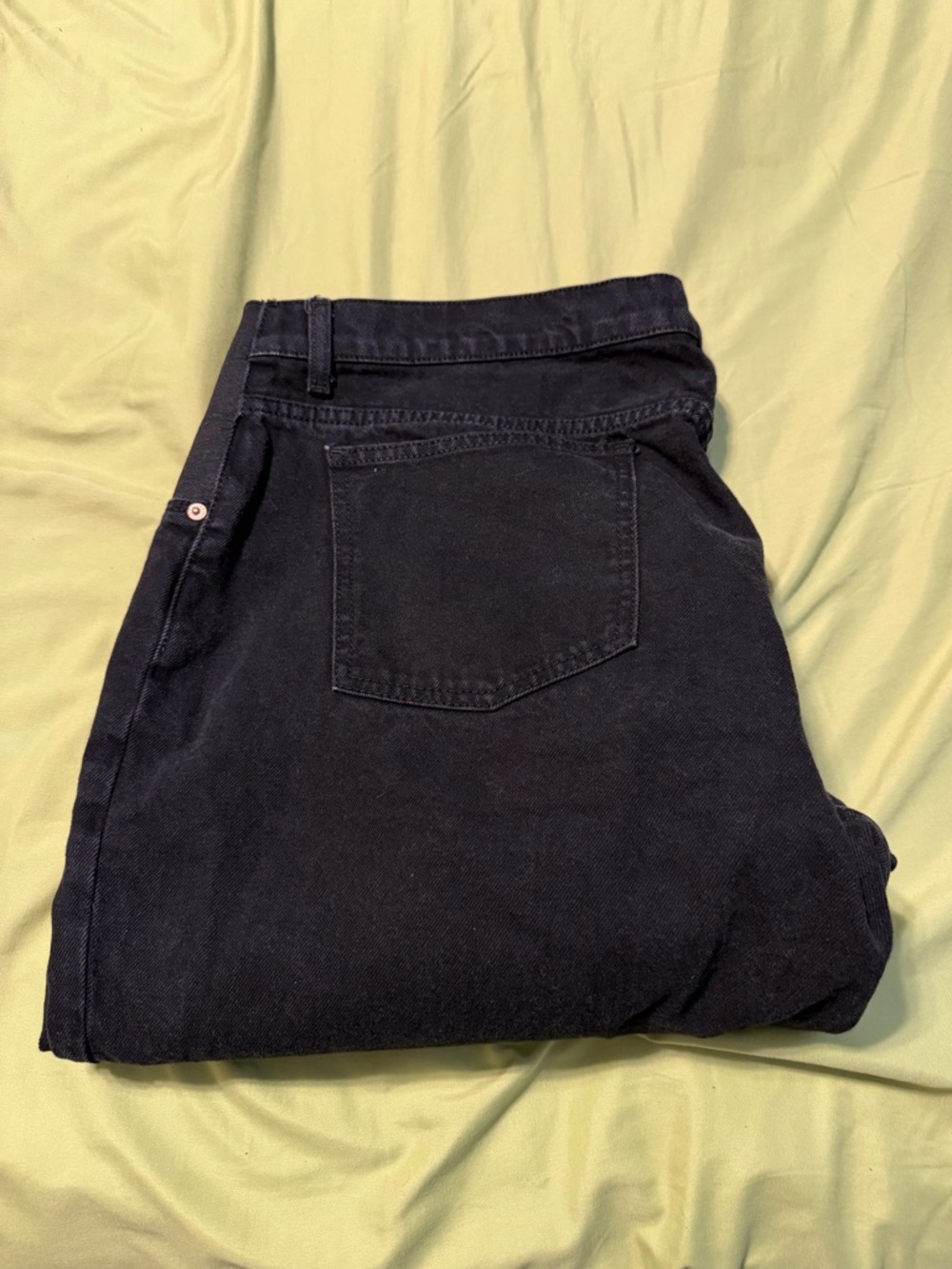 Maternity ankle jeans